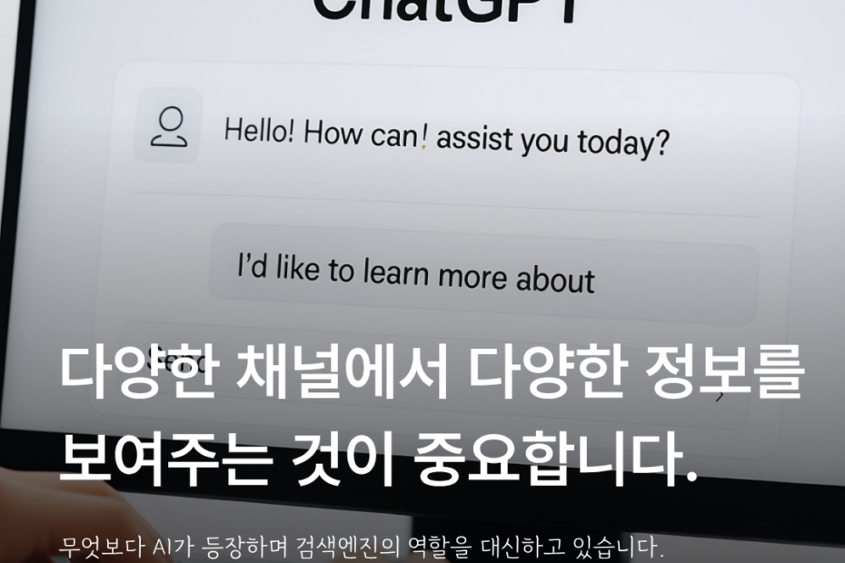 방문요양센터 광고 안내 자료 1